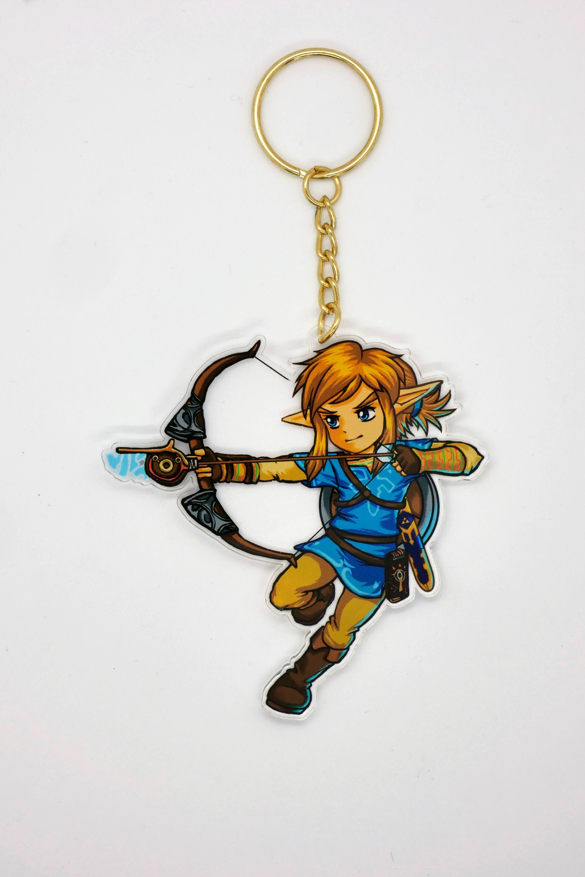 The Legend of Zelda acrylic keychain △ Retro Link Zelda Nintendo