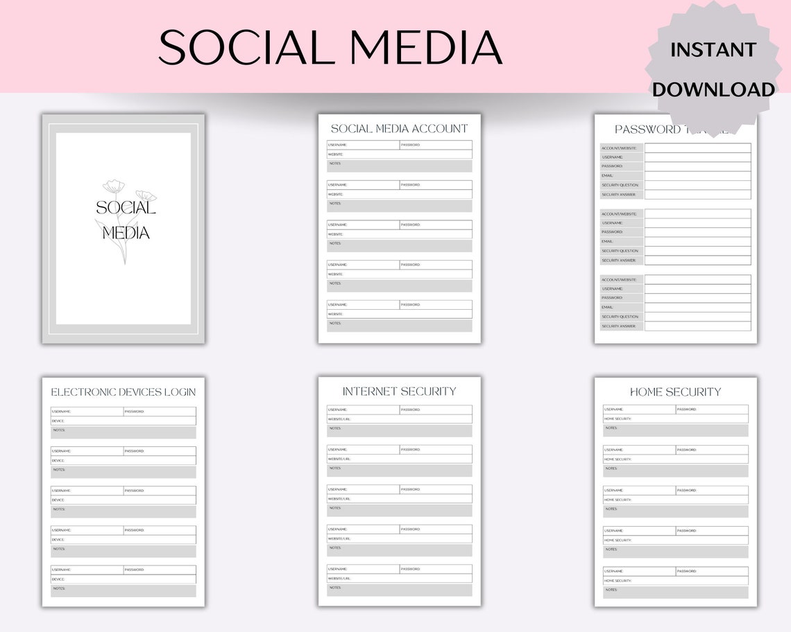 End of Life Planner Printable, Emergency Binder, Death Planner, Life ...