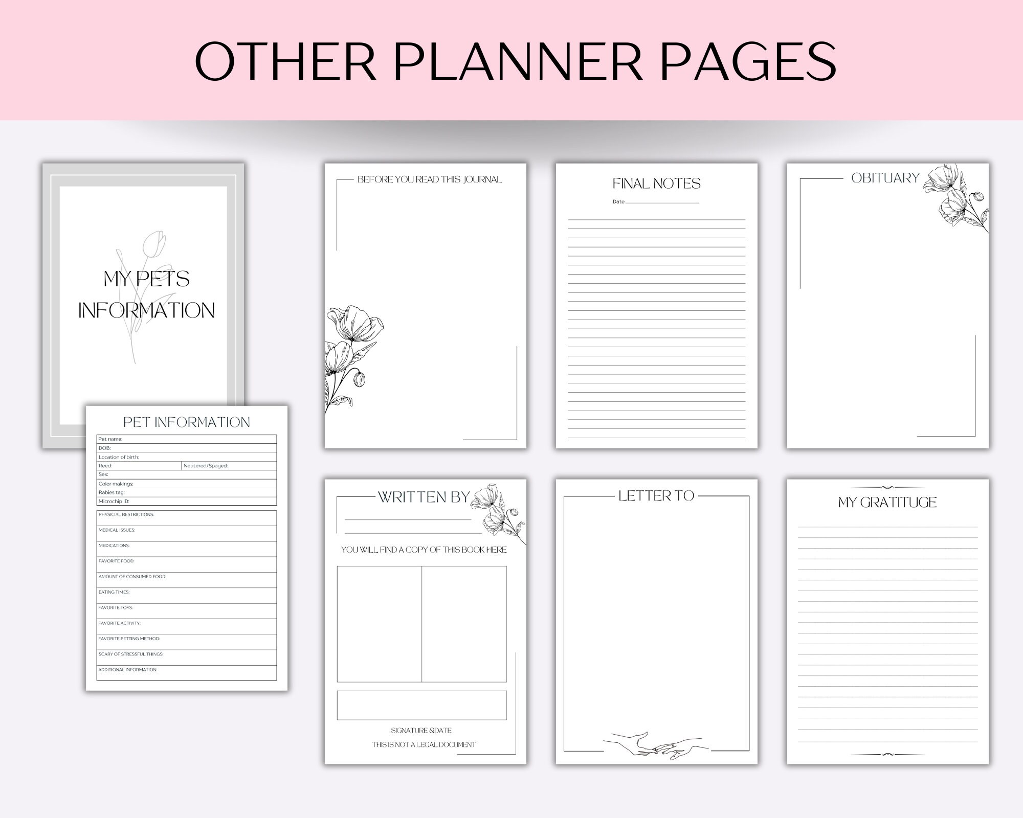 end-of-life-planner-printable-emergency-binder-death-planner-life-binder-in-case-of-death-binder-if-i-die-binder-etsy for Free Printable Death Binder Template End of Life Planner Printable, Emergency Binder, Death Planner, Life Binder, in Case of Death Binder, If I Die Binder - Etsy for Free Printable Death Binder Template
