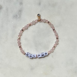 Pink Beaded Bracelet