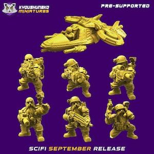 Space Dwarves Designed by Kyeushuneko AvailableIndividually or in a Saver Pack! Suitable for 28mm and 32mm Tabletop Wargaming and Dioramas