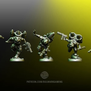Space Ork Punk Storm Boys for Tabletop Wargaming by Bulwark Games
