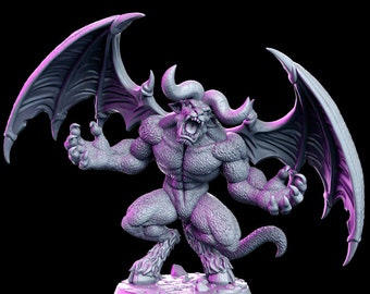 Notusoth, 32mm scale figurine for tabletop miniature gaming based on dark fantasy JRPG
