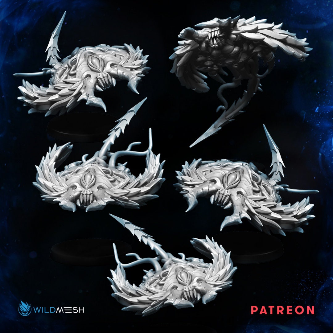 Stingray Flying Demons from Wildmesh Games Available. Scaled for 28mm/32mm gaming