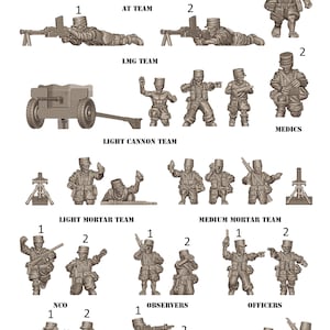 March to Hell Afrika Campaign French Foreign Legion Forces including Senegalese Riflemen and more! 3DBreed designs in 15mm and 28mm scale!