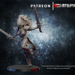 Amish space elf Screemer #1 Ghamak Eldar Guardian Proxy for Tabletop games and dioramas