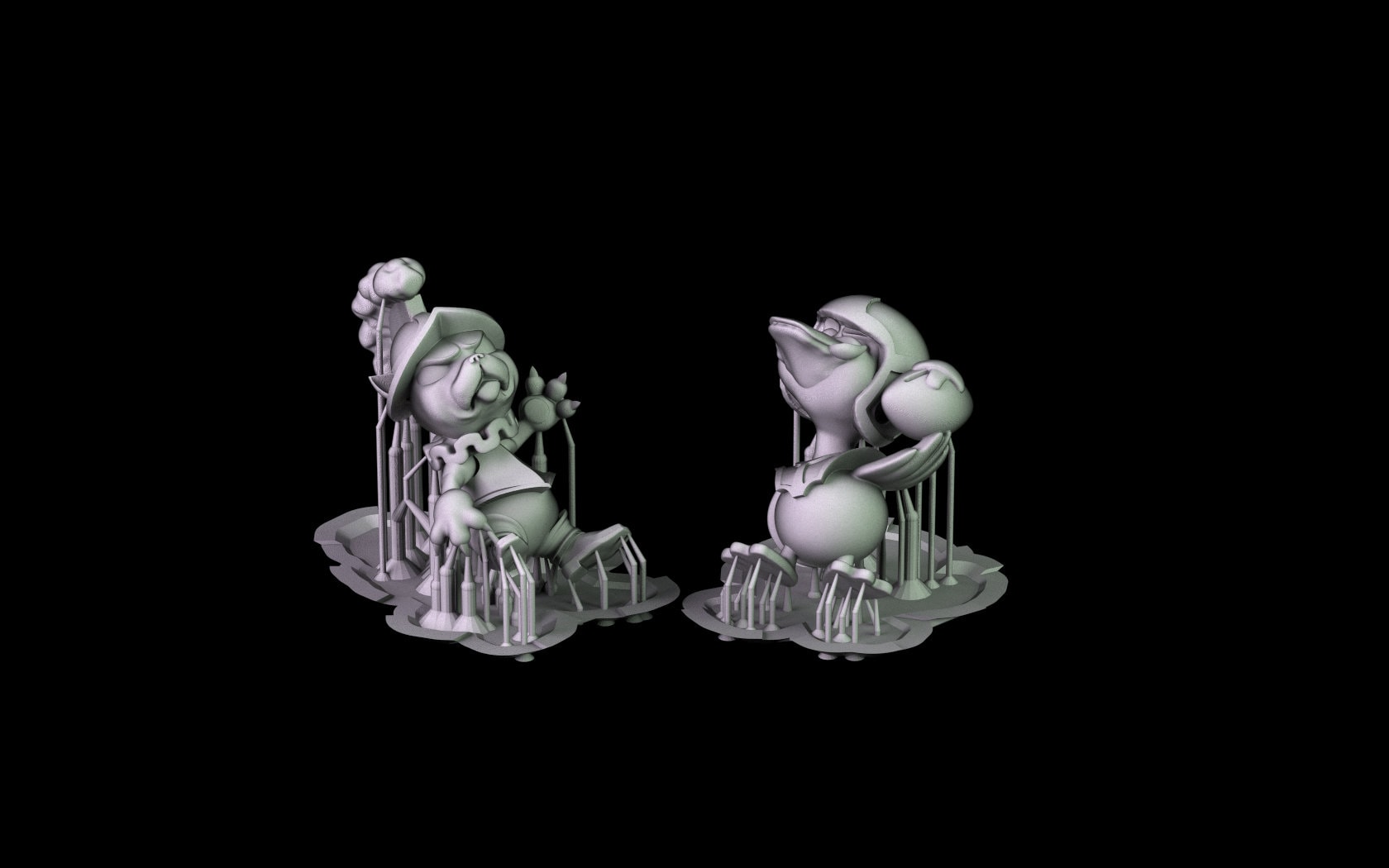 Crosslances Quack Fantasy Football Team for Use as in Tabletop Etsy