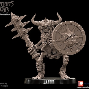 Orc Skeleton Warrior batch 2 #4 by Avatars of War, suitable for 28-32mm scale wargaming and hobbyists