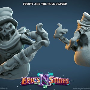 Frosty the Pole Reaver 28mm Scale Miniature perfekt für Tabletop Gaming und Dioramas