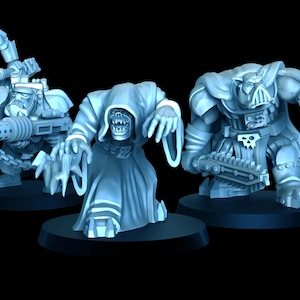 Star WAAAGH Space Orcs, sculpté par JoshButin3D, disponible individuellement ou en ensembles d’économiseurs, est disponible à l’échelle 32mm et 54mm!