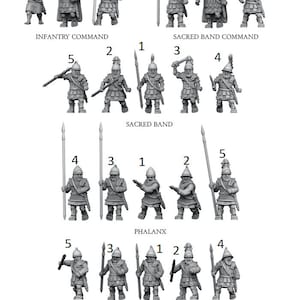 Individual Punic Carthage Forces for Games and Dioramas. Available in 15 and 28mm Scale for Popular Tabletop Wargames