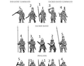Individual Punic Carthage Forces for Games and Dioramas. Available in 15 and 28mm Scale for Popular Tabletop Wargames