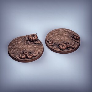 50mm Pumpkin base set of 2 designed by Duncan Shadow Luca
