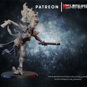Amish space elf Screemer #3 Ghamak Eldar Guardian Proxy for Tabletop games and dioramas