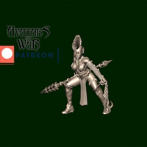 Avatars of War Dark Elf Gladiator Princess #1