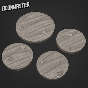Wüstenbasen in 25mm und 35mm von Goonmaster Games erhältlich