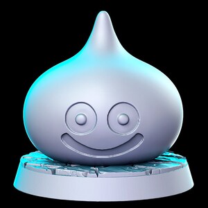 The Blob JRPG character by RN Estudio made for 28-32mm tabletop scale gaming