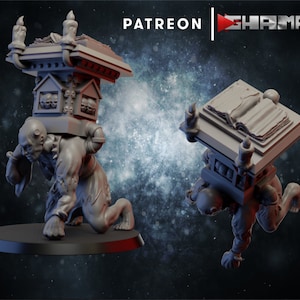 Slave by Ghamak proxy for 32mm Tabletop games and dioramas