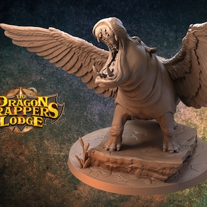 Potagriffmus, Prey of The Dragon Trappers Lodge, large 32mm Scale Boss level Monster (free stats on request)