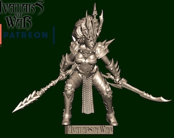Avatars of War Dark Elf Gladiator Princess #3