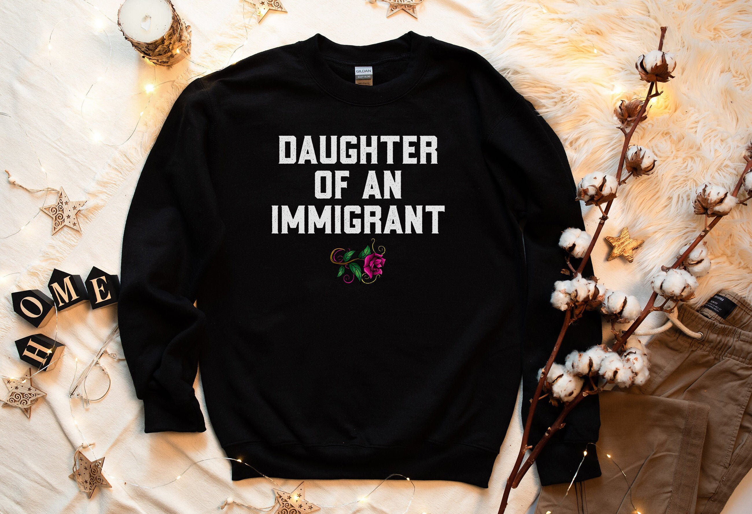 Daughter of an Immigrant T Shirt - Etsy Singapore