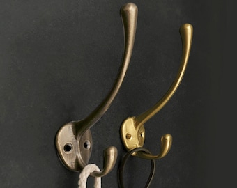 Hat Hooks,Bronze Coat Hooks,Blossom Hooks,Brass Long Neck Hooks,Classic Brass Hooks,Clothes Hooks,Wall Hooks,Vintage Hooks,Key Hooks