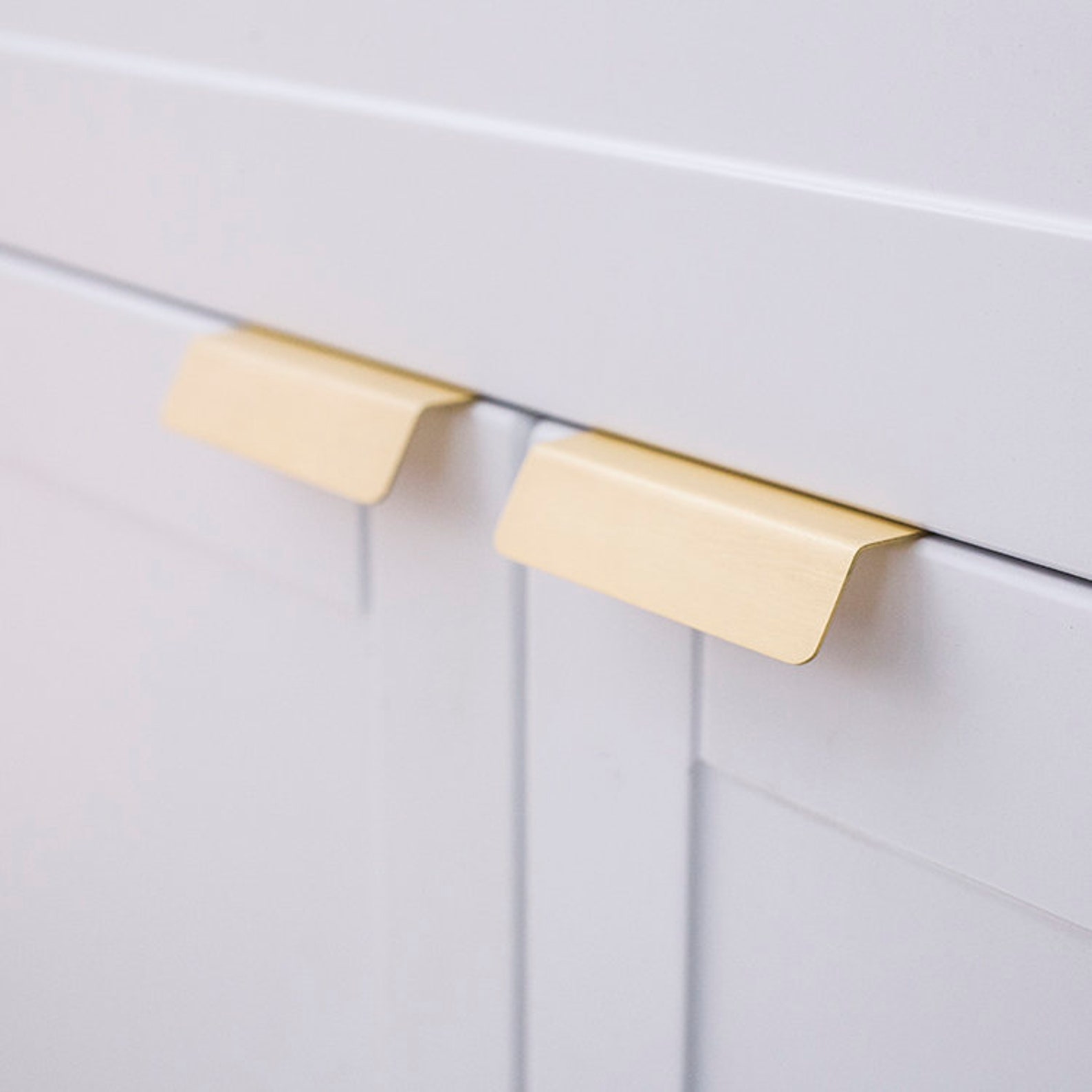 Lip Pull Knobscurved Drawer Pullsinvisible Cupboard Etsy UK