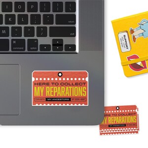 Reparations Travel Luggage Sticker - Etsy