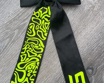Lando Norris Fluro Hair Bow