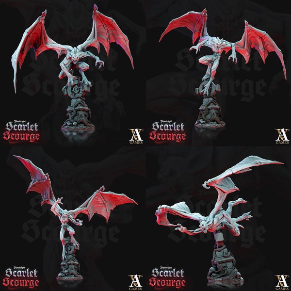 Sanguinite Ghouls - Scarlet Scourge für D&D Dungeons and Dragons, Pathfinder, Warhammer und andere Tabletop-Spiele