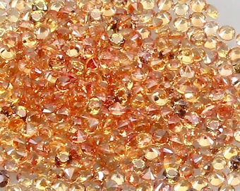 1Ct Set of Natural Sapphire gemstones, 95 pieces, 1.2mm, Brilliant cut, Songea
