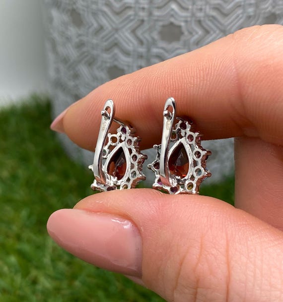 Pendientes Oro Y Cuarzos De Citrino, Fumé Y Amatista - A1509CT/CF/AM