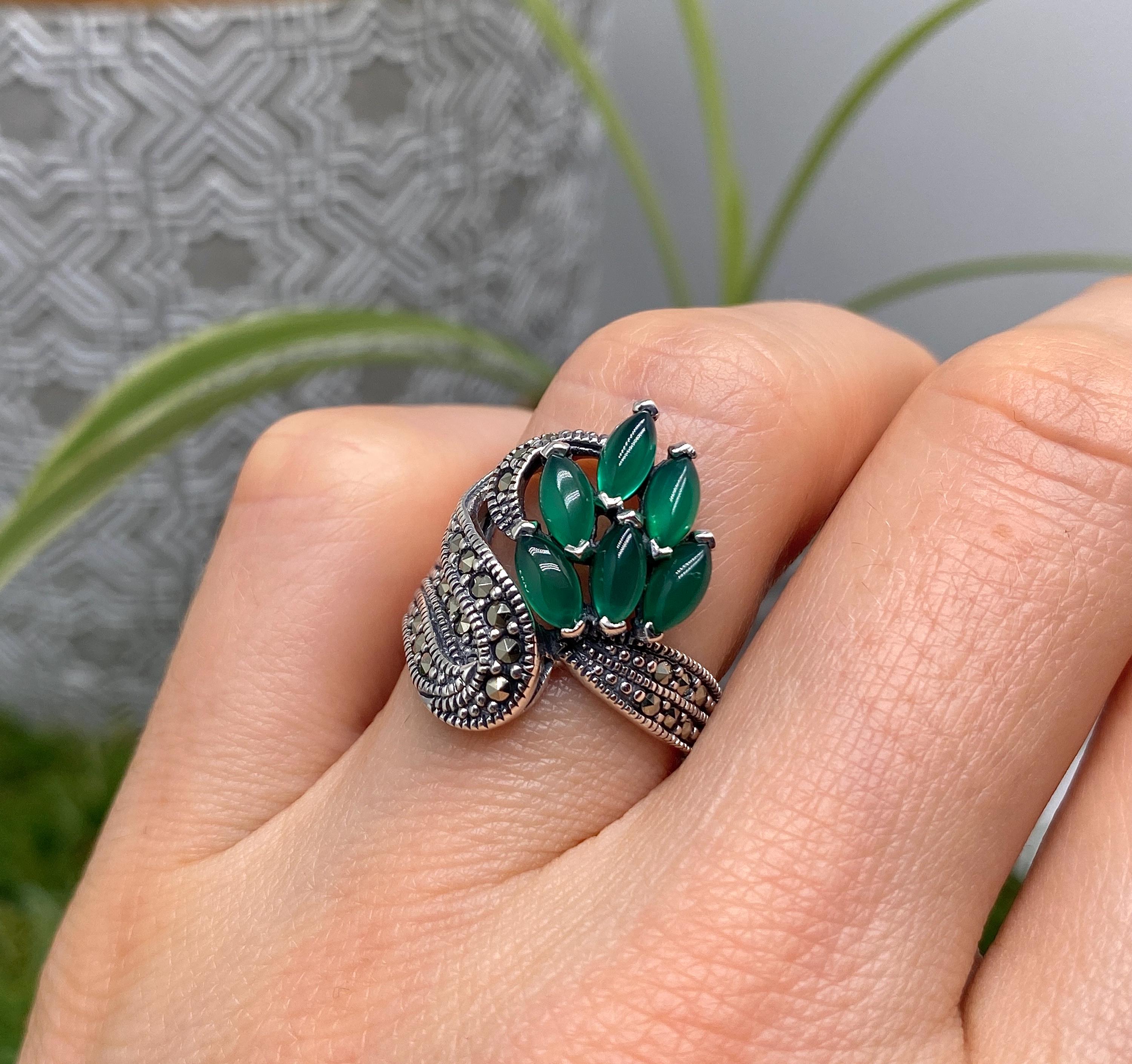 Bague Strass Cristal Fleur Argentée – Taille Ajustable, Style Statement