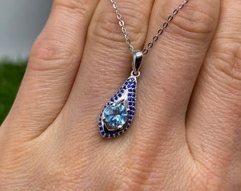 Vatslacreations Collar De Perlas Genuinas De Espinela Negra Con Cadena De Bloqueo De Plata De Ley 925, Joyería De Cuentas De Espinela Negra, Collar De Perlas De Espinela Negra, Regalo Para