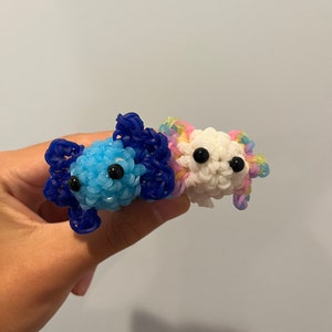Loomigurumi Mini Axolotls
