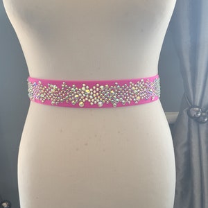 Crystal rhinestone Belt, Ballroom & latin Dance Jewellery, Competition accessory line dance accessory,freestyle dance