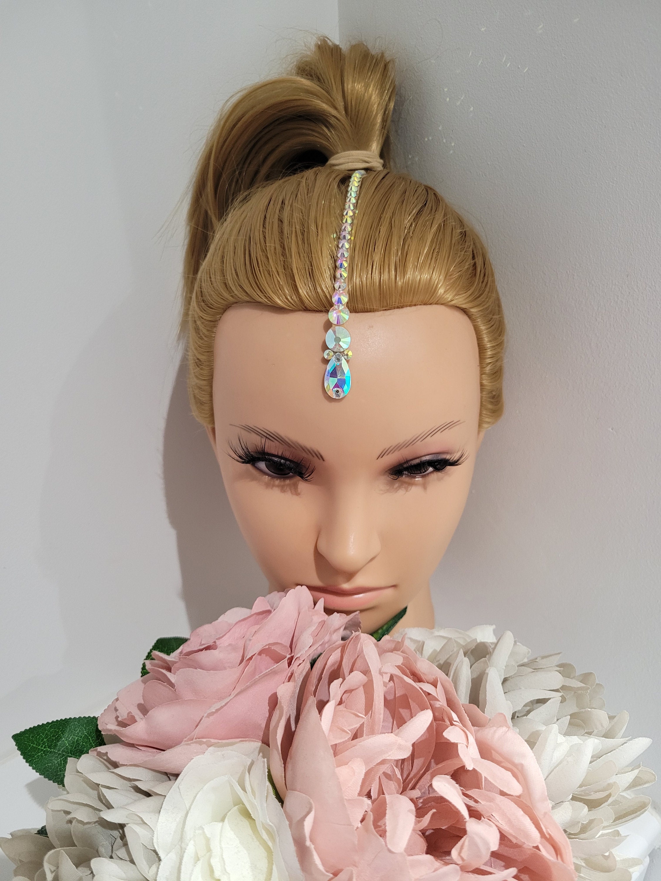 Hair Parting Strip Hair Parting Decoration Ballroom/latin Etsy UK