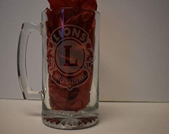 Lions International 16 Ounce Beer Mug