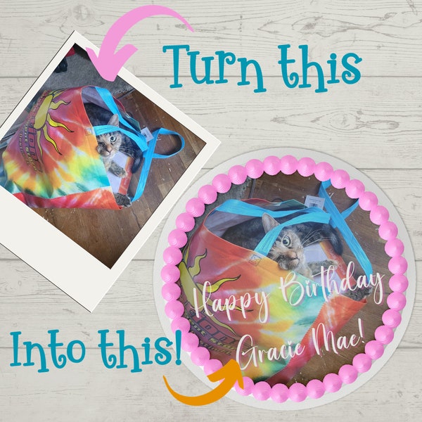 Create Your Own Customized  Edible Icing Sheets- Assorted Image Cake Toppers-Frosting Sheets- Cookies- Cupcake Toppers