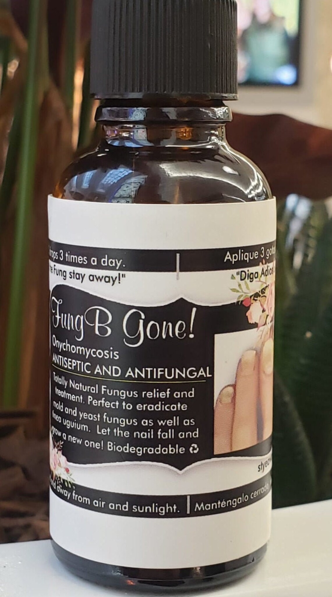 Fungb Gone a Homeopathic Antifungal Solution for the Treatment of Nail