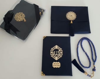 Set regalo personalizzato per libro Yaseen e Tasbeeh: regalo islamico per l'Eid Ramadan