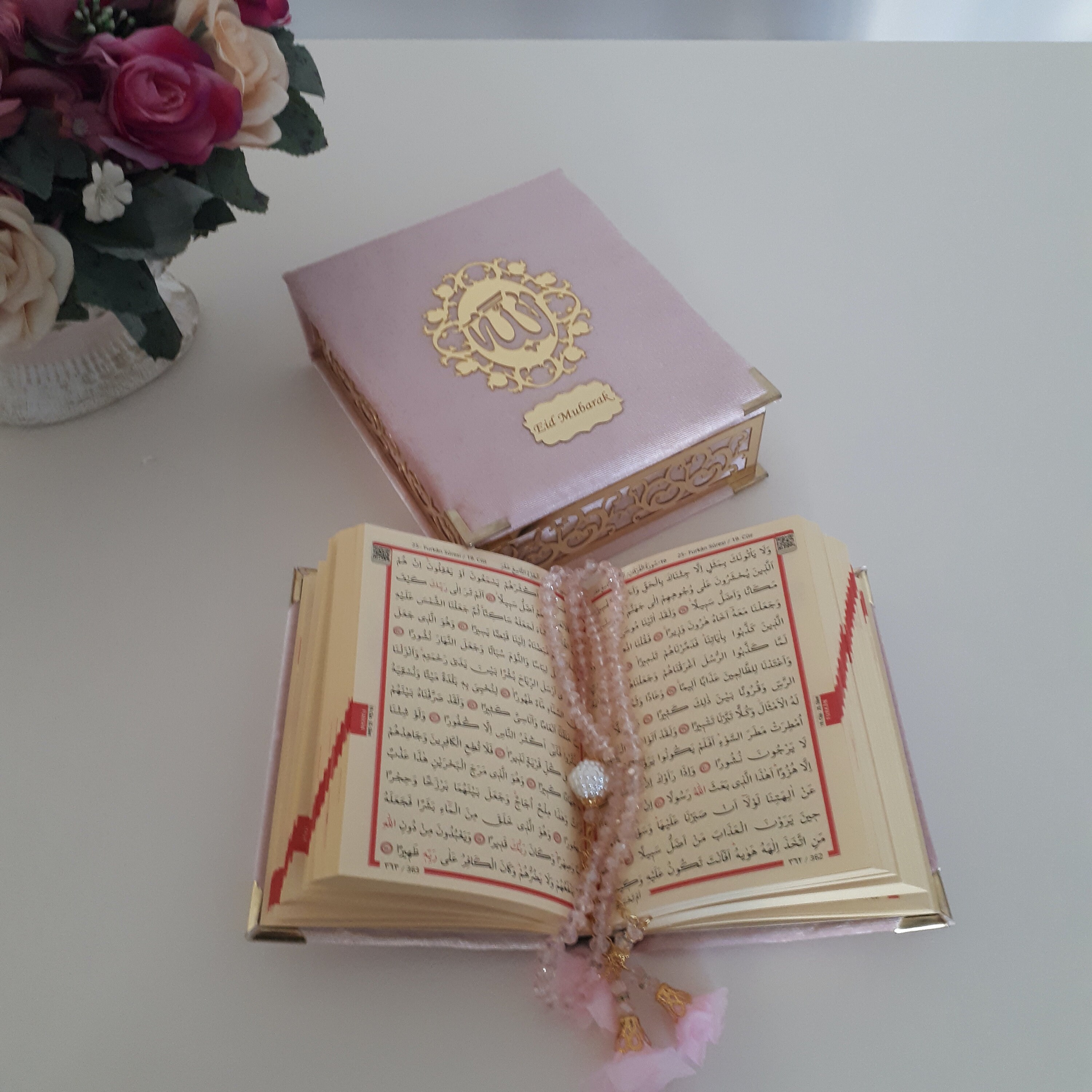 Pack Cadeau De Luxe pour Couple (Livre sur le mariage, 2 Corans, 2