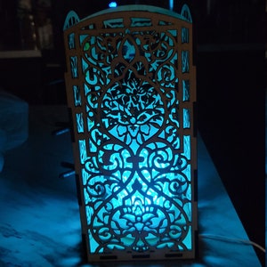 Farol Marroquí De Hierro De 130 Cm - Estilo Oriental, Con Puerta Para Vela, Decoración De Jardín O Interior