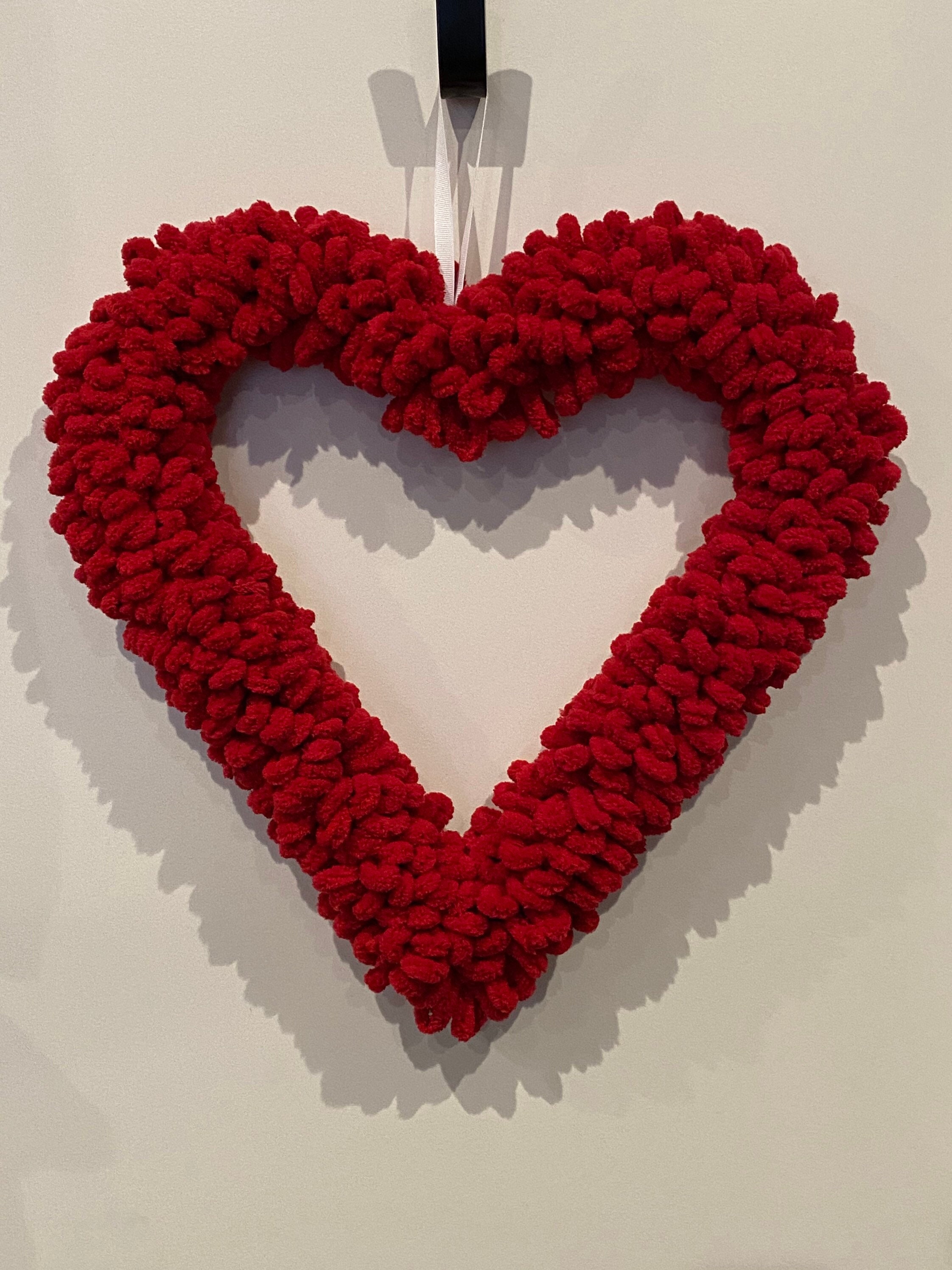 Heart Wreath Frame, Heart Shape Wreath Frame, Valentine's Wreath Heart Frame,  Heart Metal Frame, Wreath Frame Heart Shape 