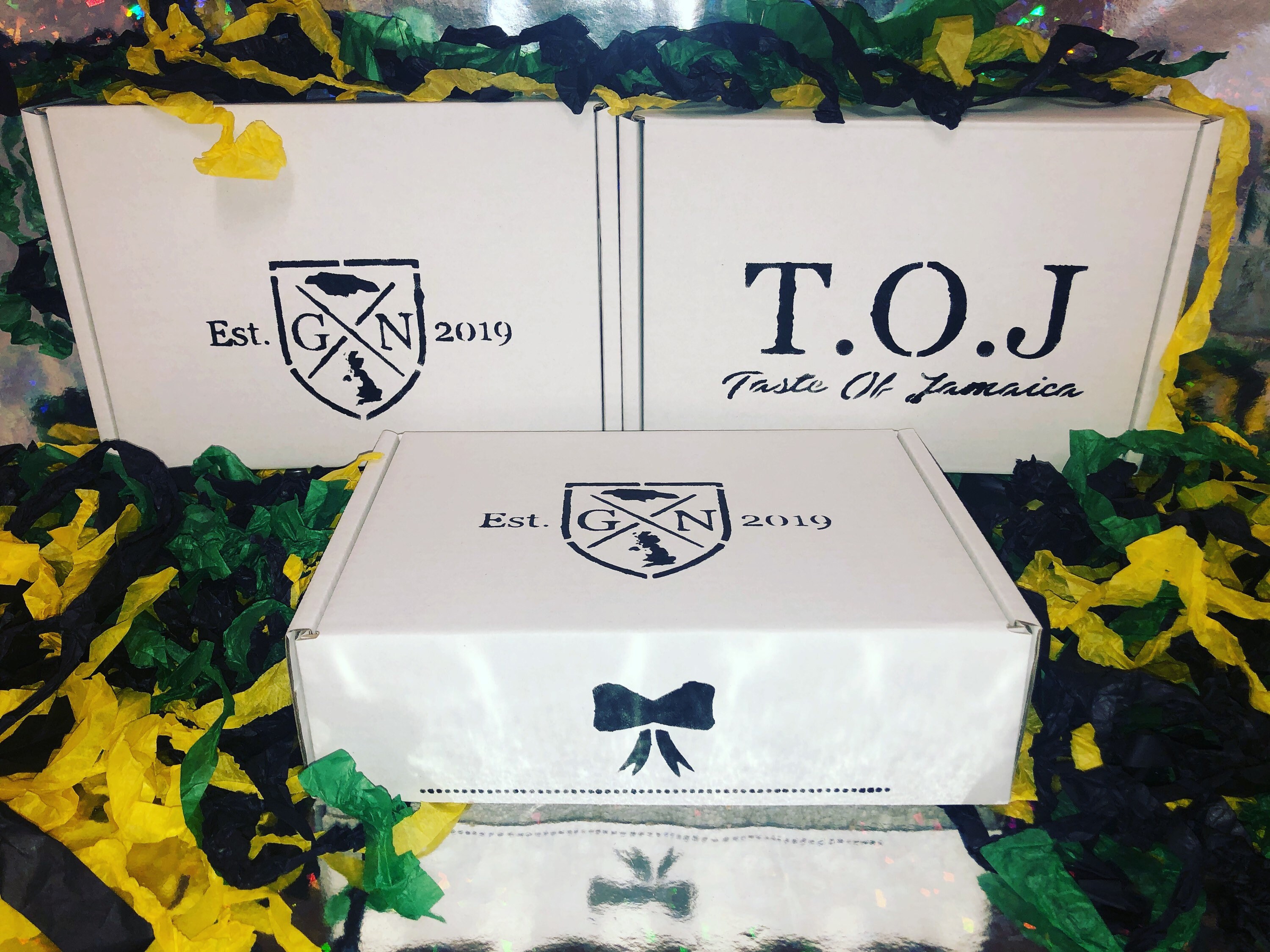 Jamaican/ Caribbean Custom Gift Snack Box Etsy UK