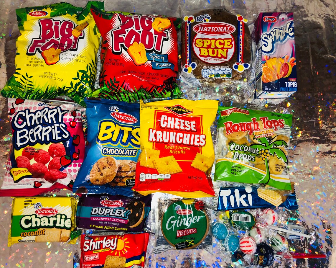 Taste Of Jamaica Snack Box Etsy