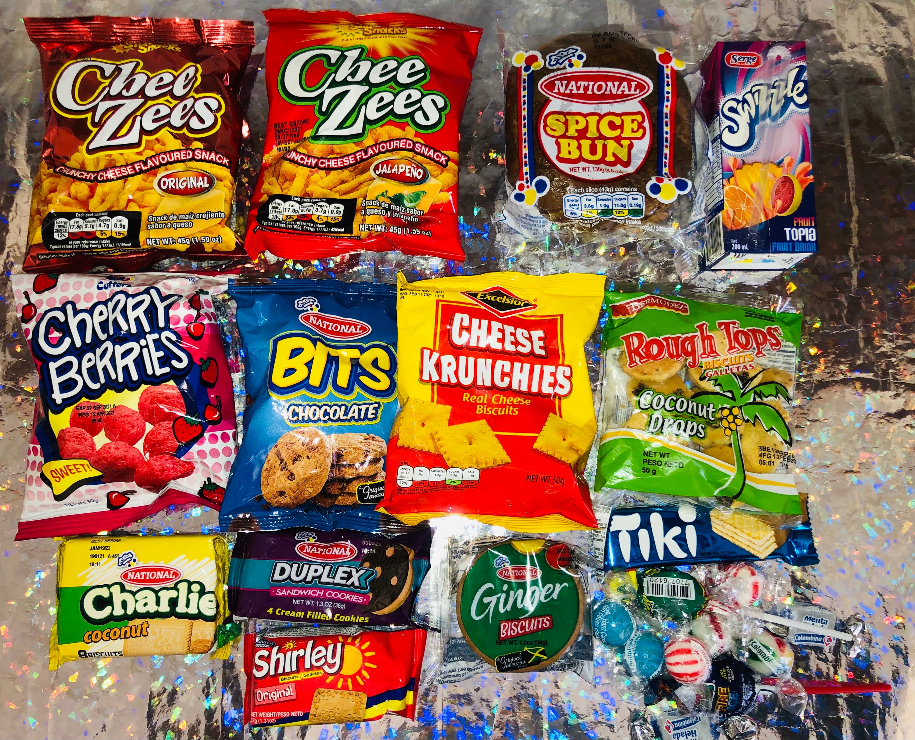 Caribbean Jamaican Snack Box Etsy