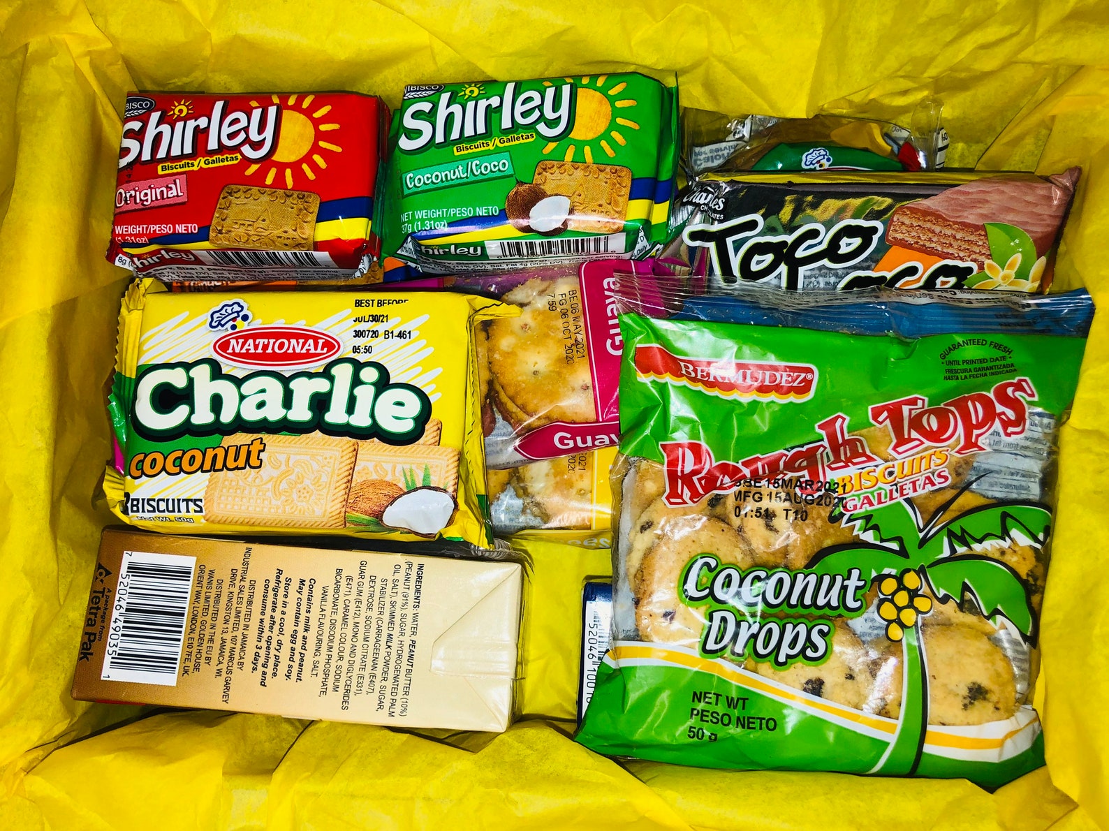 Exclusive Taste Of Jamaica Snack Box U.K. Stock Etsy