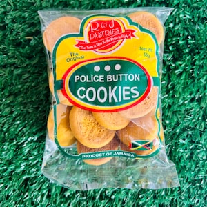 Jamaica’s Favourite Police Button Cookies
