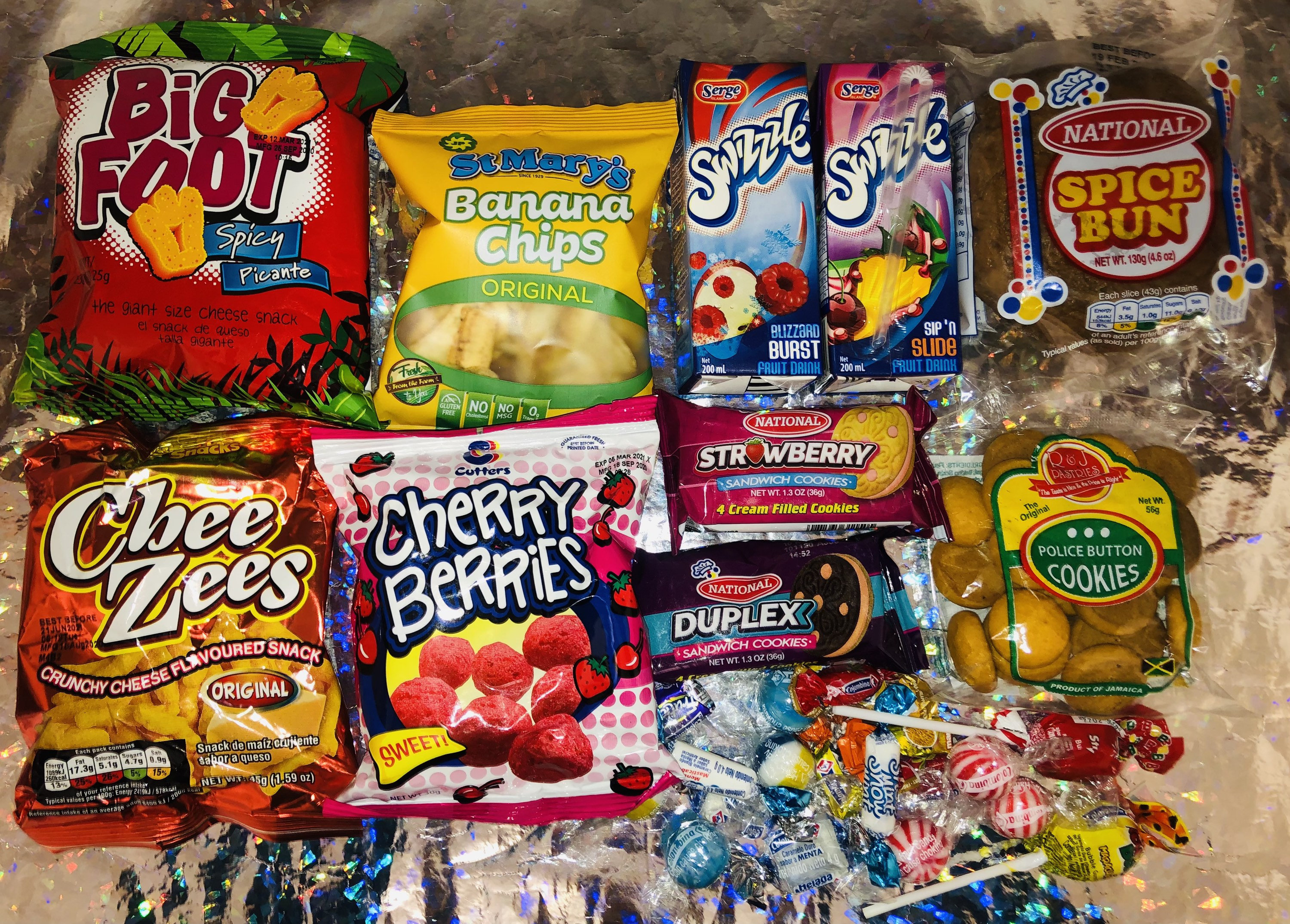 Caribbean Jamaican Snack Box Etsy